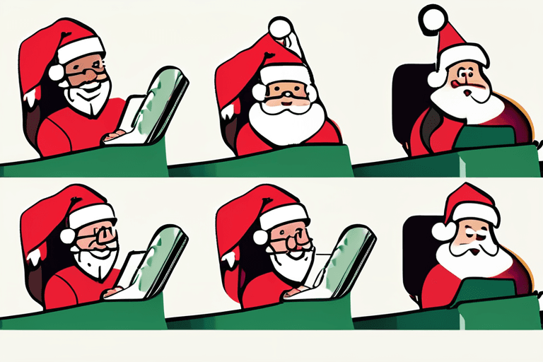 AI Reveals: Santa's Calling is a Year-Round Job
