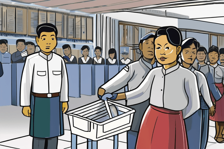 Élection contestée au Myanmar : la première phase se termine dans un climat de condamnation