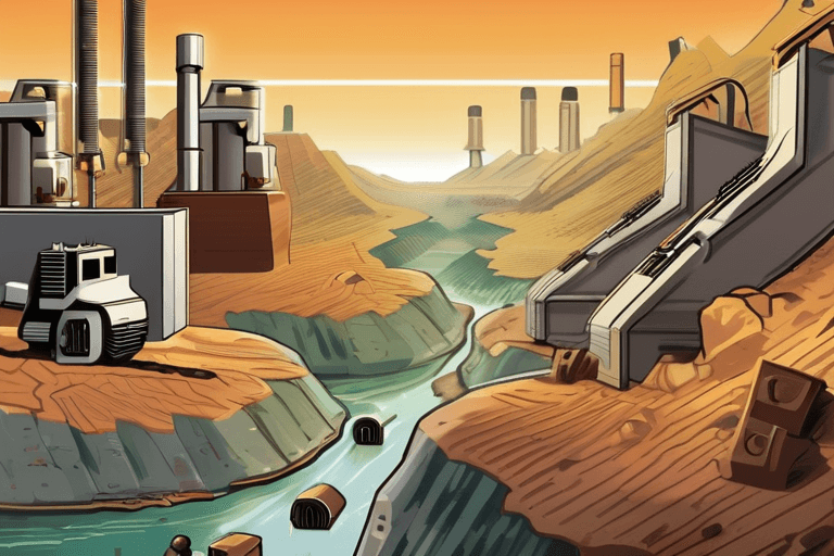 Tesouro Inexplorado: Minas dos EUA Detêm Vasta Riqueza Mineral Desperdiçada