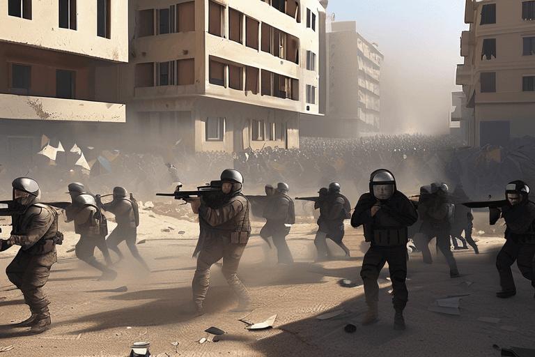 सीरिया में विरोध प्रदर्शन उग्र: एआई ने घातक झड़पों का विश्लेषण किया