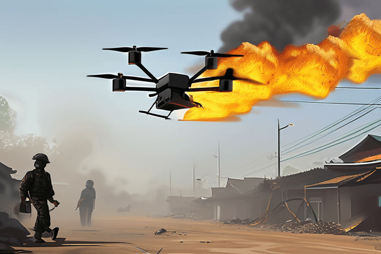 Drone Fire Shatters Thai-Cambodia Ceasefire