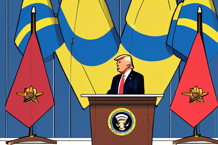 트럼프, 우크라이나 평화 진전 신호; 빈곤 단체, AI 기반 자금 삭감 직면