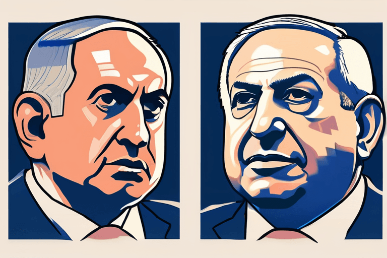 内塔尼亚胡在审判、紧张局势和政治挑战中周旋