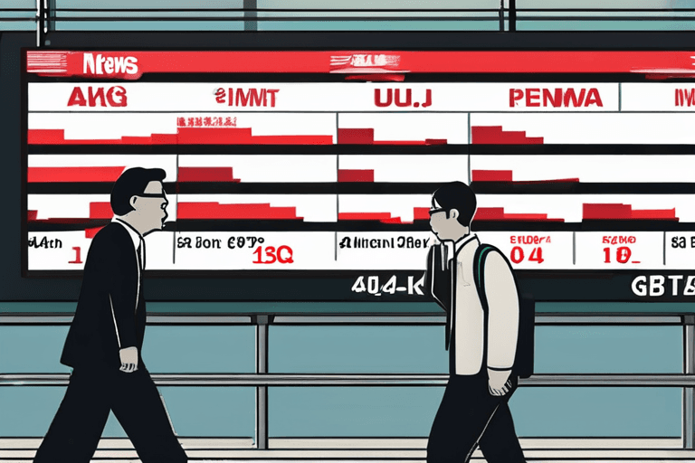 Asiatische Aktien bereiten sich auf Verluste vor, da der US-Abstieg belastet