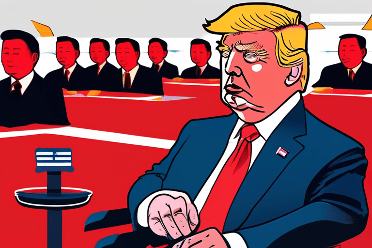 Trump Unfazed as China's "Justice Mission" Wargame Intensifies