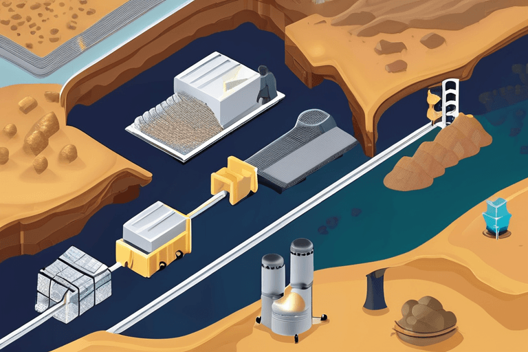 미개척 보물: AI, 미국 광산 폐기물에서 핵심 광물 발견