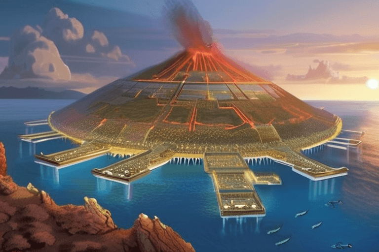 希腊近海发现水下火山城市；科学家惊叹