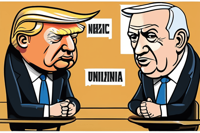 ट्रंप, नेतन्याहू ने युद्धविराम पर चर्चा की, रूस ने यूक्रेन पर हमले का आरोप लगाया