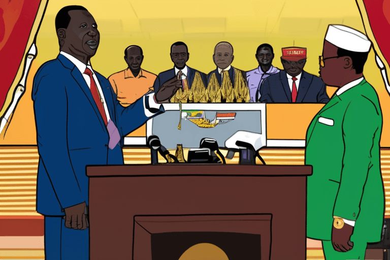 Guinea's Junta Leader Doumbouya Claims Election Win Amid Controversy