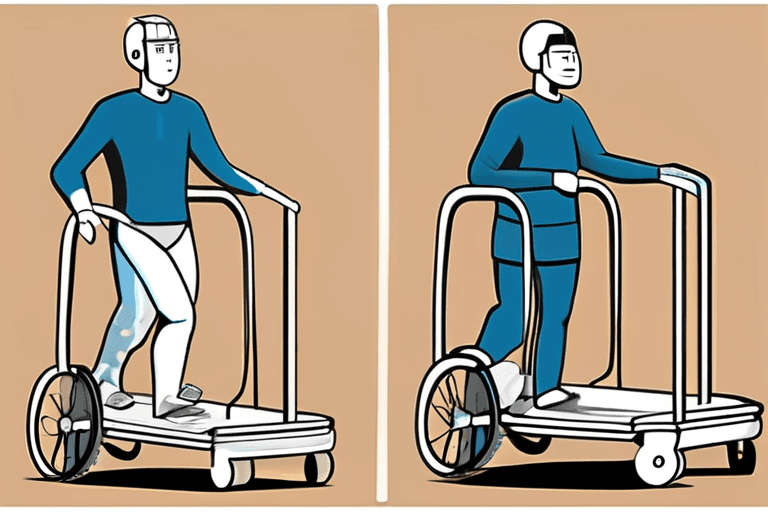 AIの希望：波で麻痺したスウォンジーの男性、歩行ソリューションを模索