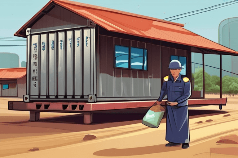 থাইল্যান্ড কন্টেইনার অবরোধের মাধ্যমে কম্বোডিয়ার একটি গ্রামকে বিচ্ছিন্ন করেছে