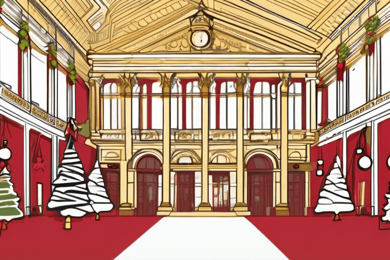 Le Palais impérial de Vienne scintille de la magie du marché de Noël