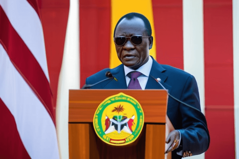 Guinea Junta Leader Wins Presidency Amid Boycott