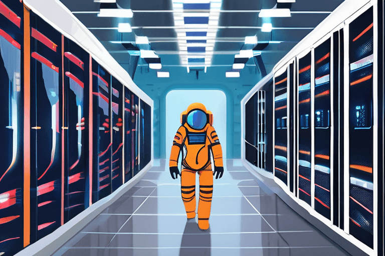 IA dans l'espace : des centres de données au-delà de la Terre ?