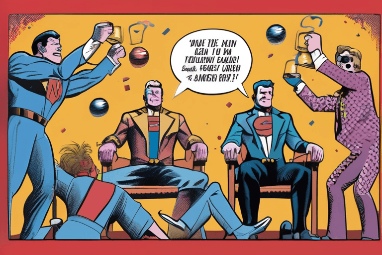 Wonder Man & World Ring in New Year with Marvelous Celebrations!