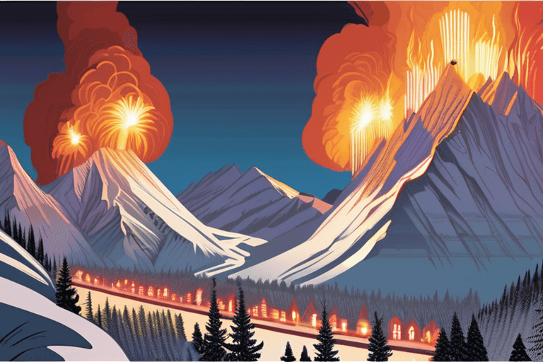 스위스 알프스 화재, 새해맞이 파티에서 수십 명 사상