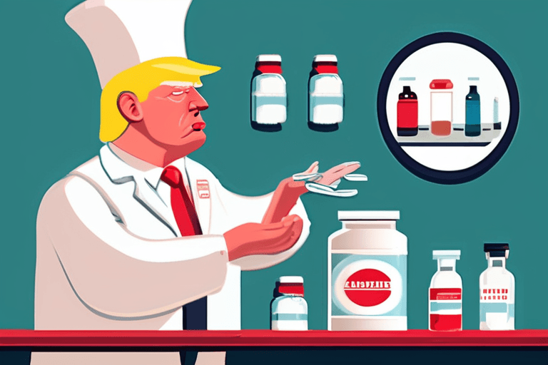 트럼프의 아스피린 복용, 우려 자아내: 고용량 복용은 안전한가?