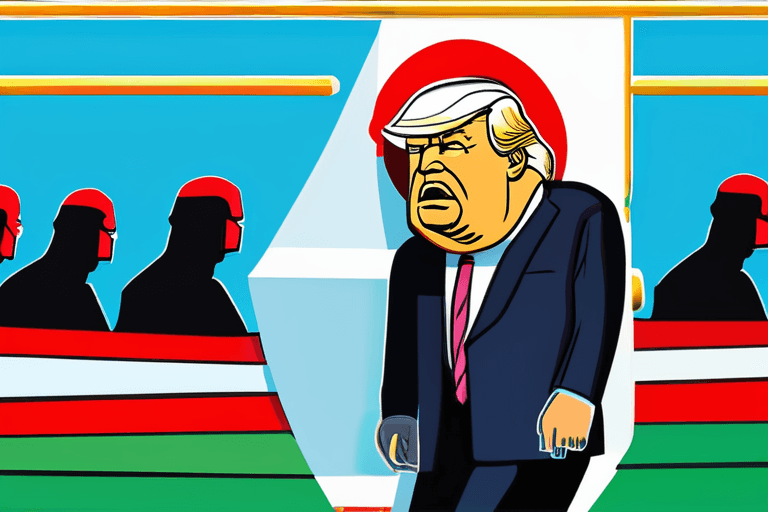 Trump Threatens Intervention if Iran Crushes Protests