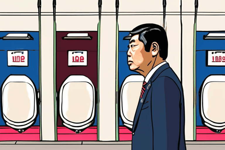Japan's PM Fights for Gender Equality, One Toilet at a Time