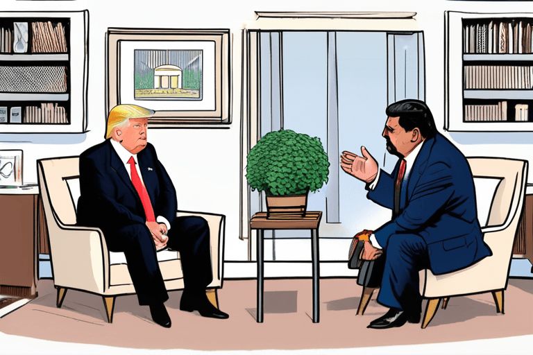 Maduro to Trump: End "Warmongering," Start Talks