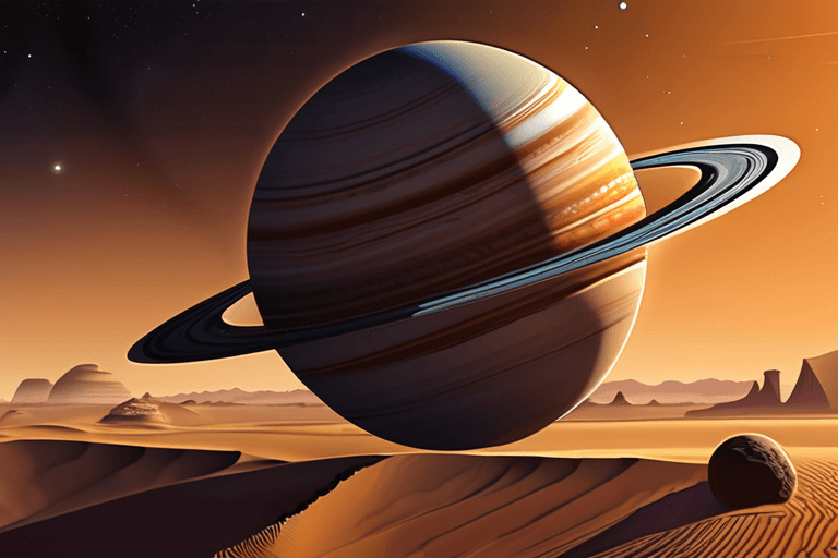 Планета размером с Сатурн обнаружена в "Пустыне Эйнштейна", вопреки обнаружению!