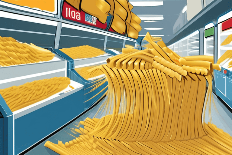 US Cuts Pasta Tariffs, Italy Breathes Easier