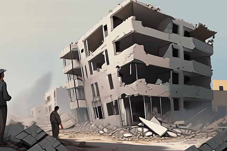 Damaged Gaza Building Collapses, Killing Residents Returning Home