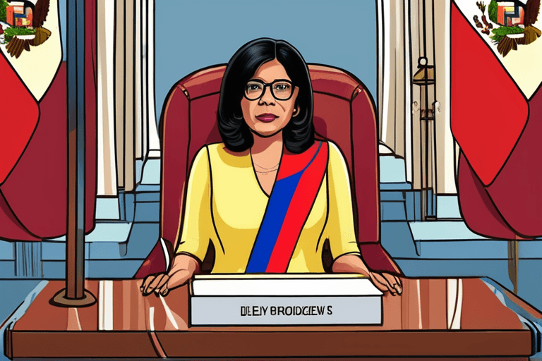 ডেলসি রদ্রিগেজ মাদুরোর অপহরণের দাবির পর ভেনেজুয়েলার রাষ্ট্রপতি হলেন