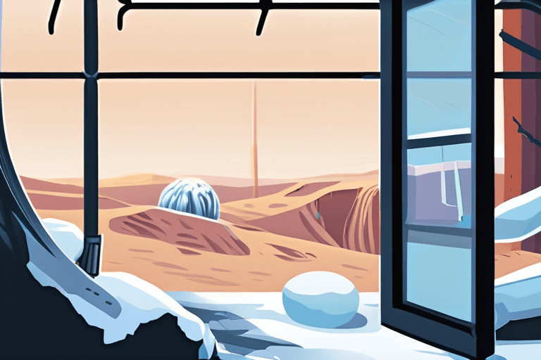 Chill Out! Bomb Cyclone Freezes Desert, Traps You in Ice Bowl.