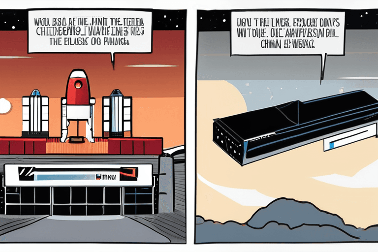 Musk's Space Dreams Clash with China, Amazon, and Nevada