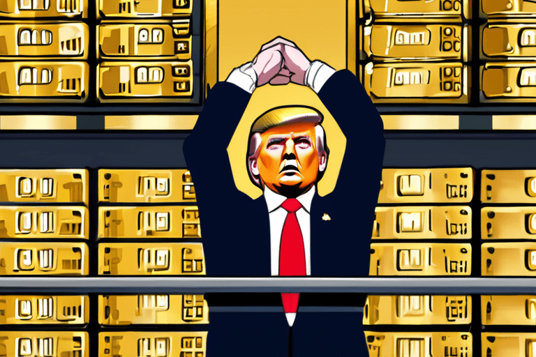 World on Edge: Gold Surges as Trump Rattles Markets