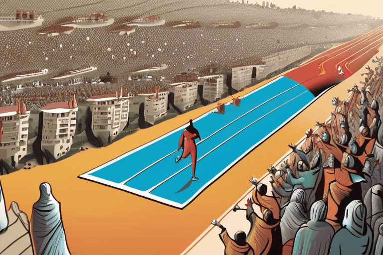 世界局势紧张：加沙遭轰炸，奥运会在全球危机中点燃