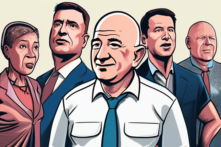 बेज़ोस ने की गहरी कटौती, वहीं अन्य विशालकाय डीएनए और एआई आरओआई के पीछे भागे