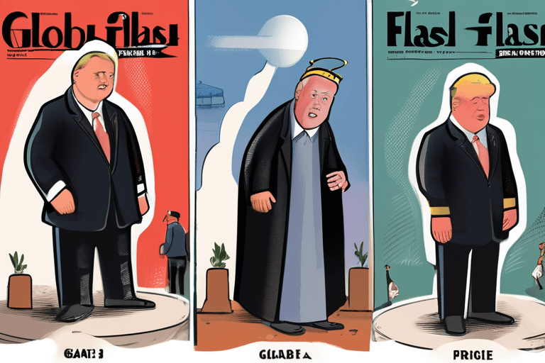 글로벌 속보: 가자 지구 폭격, 노르웨이 왕자 오열, 중국 숨겨진 손잡이 금지