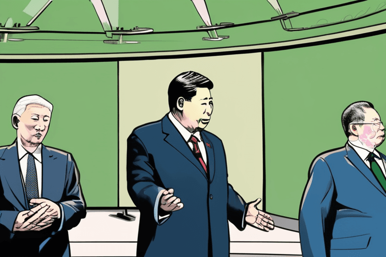 Global Shifts: Peace Talks Advance as China Greens, News Shrinks