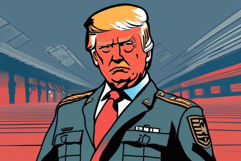 혼란 발생: 트럼프 공격자 선고에 미군 배치