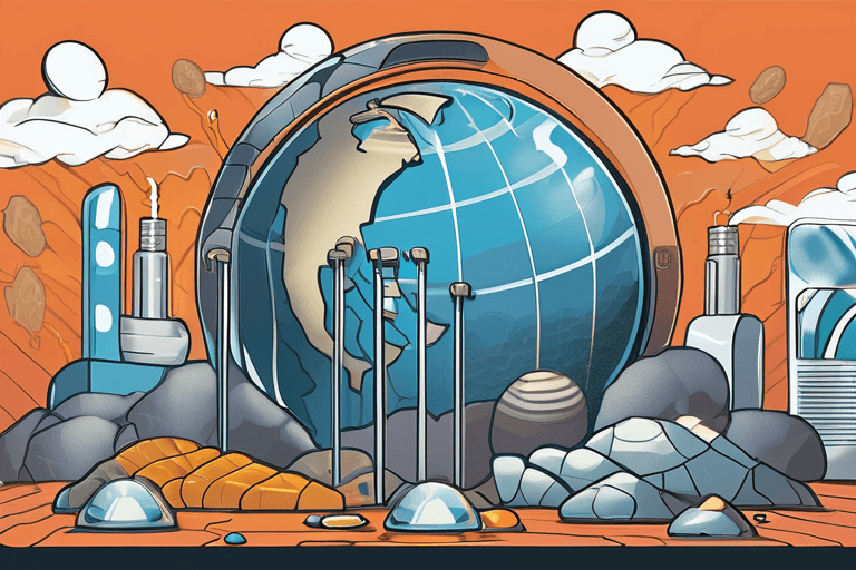 세계적 불안정: 광물, 의약품, 그리고 대혼란이 세계를 뒤흔들다