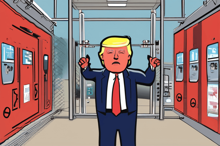 Menace de fermeture imminente alors que le gouvernement fédéral se retire, Trump joue les sauveurs