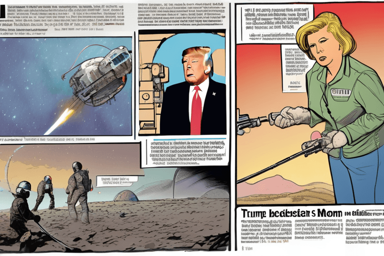 トランプ氏、ガスリー氏の母親を捜索; ワシントン・ポスト紙、大幅な人員削減; ロシア、宇宙からの岩石密輸業者を逮捕