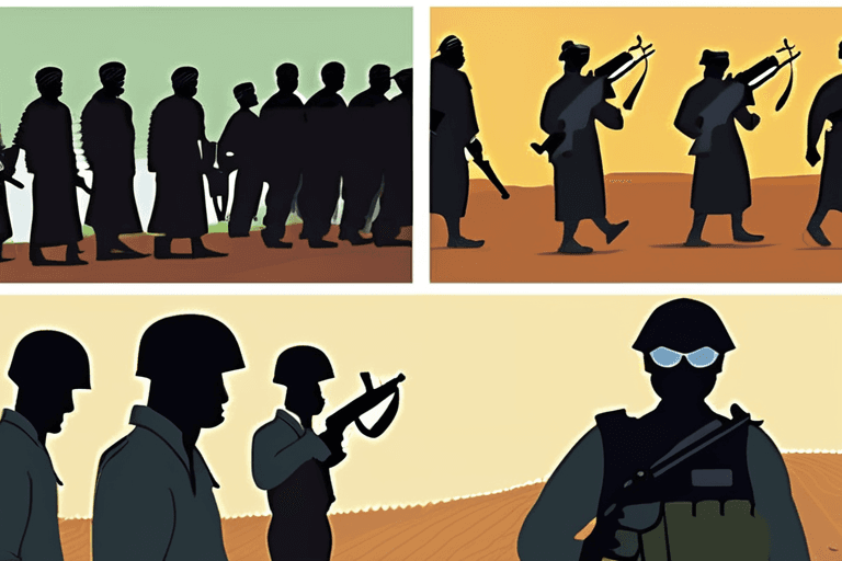 नाइजीरिया संकट में: जिहादियों, बंदूकधारियों का हमला; आउटबैक में खोज तेज