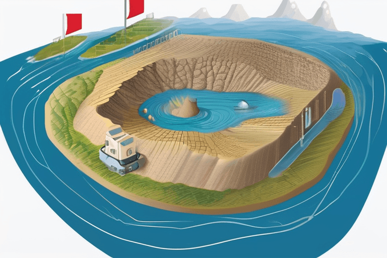 Шторм Затопляет Португалию, Пока Титанические Земные Сооружения Смещают Поле