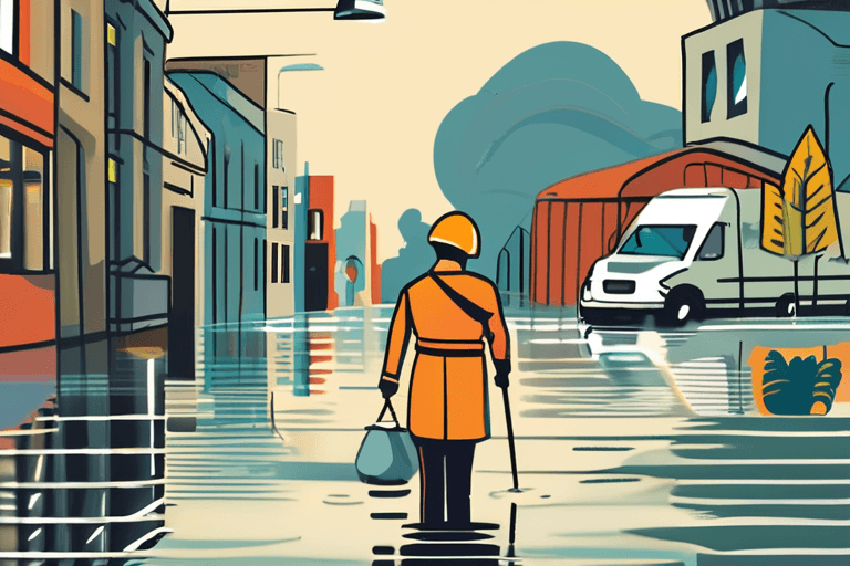 洪水夺命，女孩失踪；女王加入军队