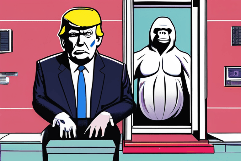 트럼프의 원숭이 비디오, AI 역풍 촉발; 기업들 타격