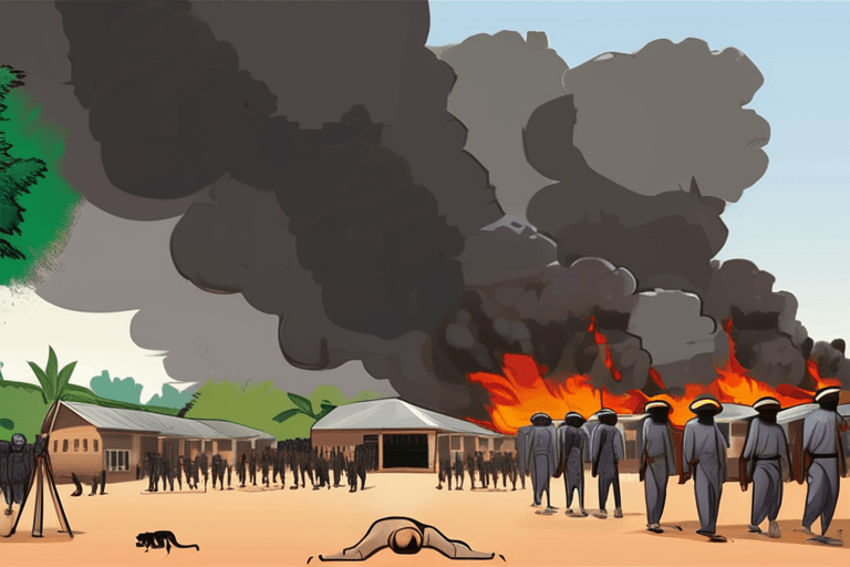 尼日利亚村庄大屠杀：酋长讲述恐怖经历