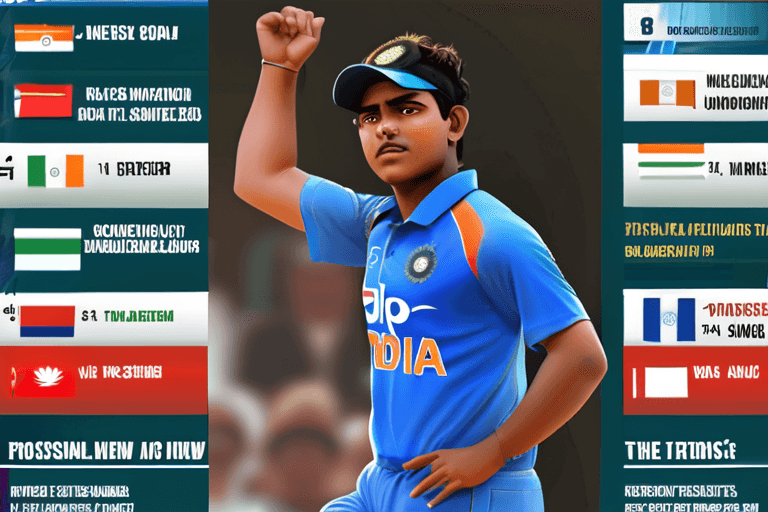 Joven Estrella de India Gana la Copa Mundial Sub-19; Lesión Margina a Lanzador Rápido