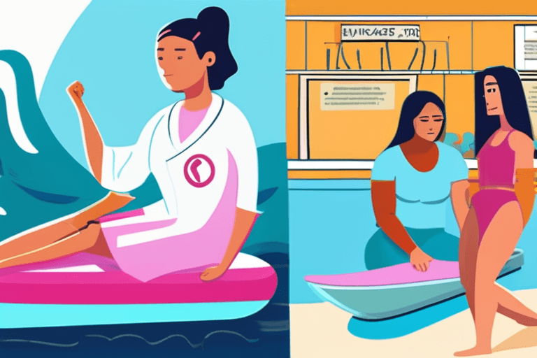 Escola de Surf & Cirurgia: Meninas de Volta às Aulas, Sobreviventes de Câncer Dão à Luz