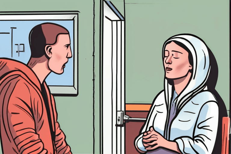 기쁨, 안도: 우크라이나 엄마, 아들 생존 소식에 안도하다