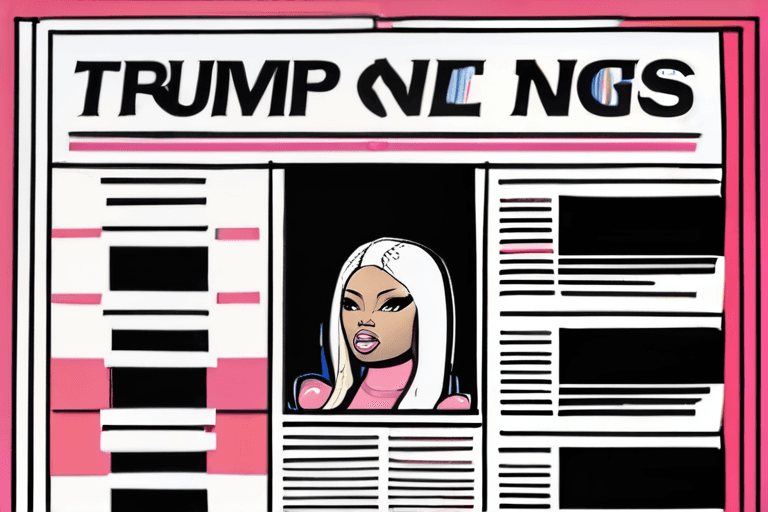 Трамп нападает на Ники Минаж, запускает сайт о наркотиках, сталкивается с отказом в Нобелевской премии