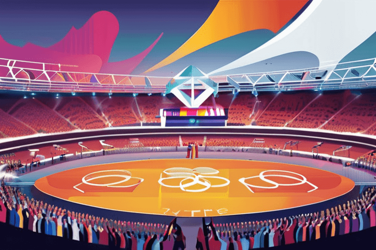 音楽とドラマでオリンピック開会式が点火！