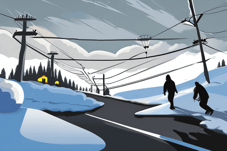 テロ、嵐、そして雪：世界は死の週に直面